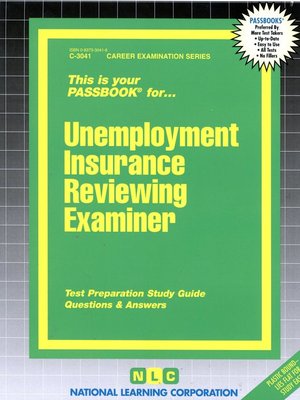 cover image of Unemployment Insurance Reviewing Examiner
